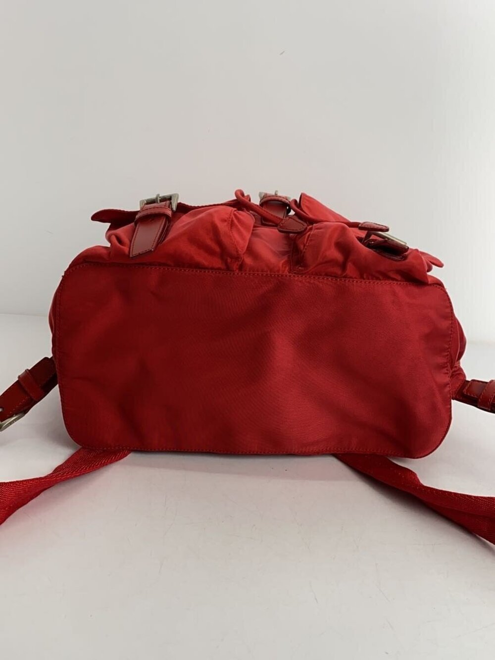 Prada Backpack Daybag Rucksack RED Rope - Picture 4 of 7